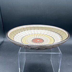Mid-century 1960s Dee-Cee Foreign Plate Bowl Welsh, Vintage
